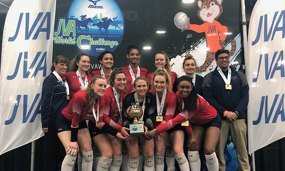 JVA World Challenge SPVB and KiVA Lead in Louisville Club Volleyball