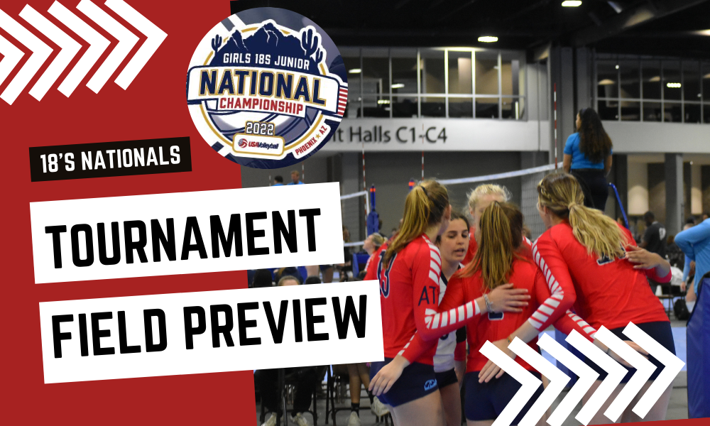 Girls 18s Nationals The Tournament Field Club Volleyball