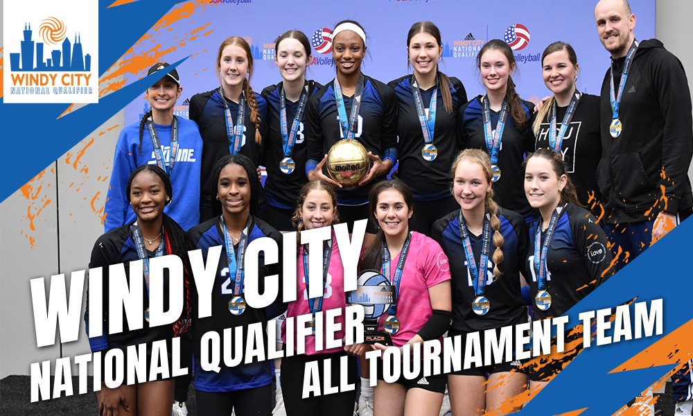 Windy City Qualifier 16's All Tournament Team Club Volleyball