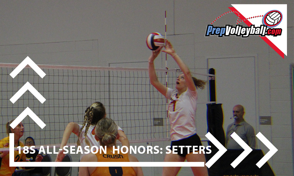 18s AllSeason Honors Setters Club Volleyball