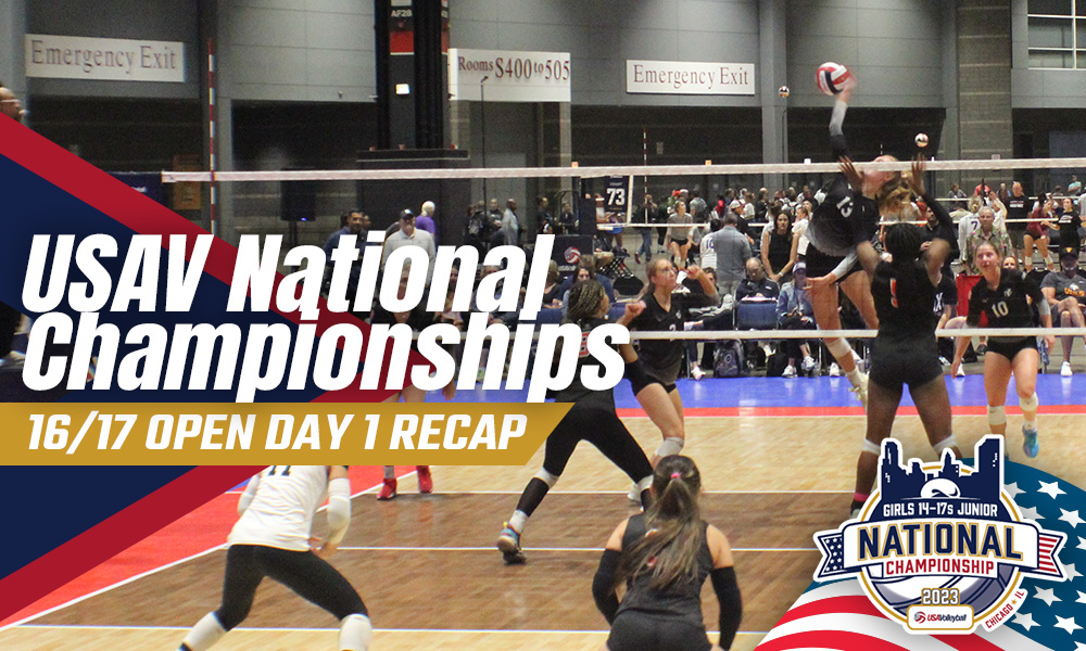 USAV National Championships 16 Open/17 Open, Day 1 Club Volleyball