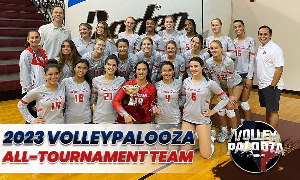 VolleyPalooza 2023 AllTournament Team High School Volleyball