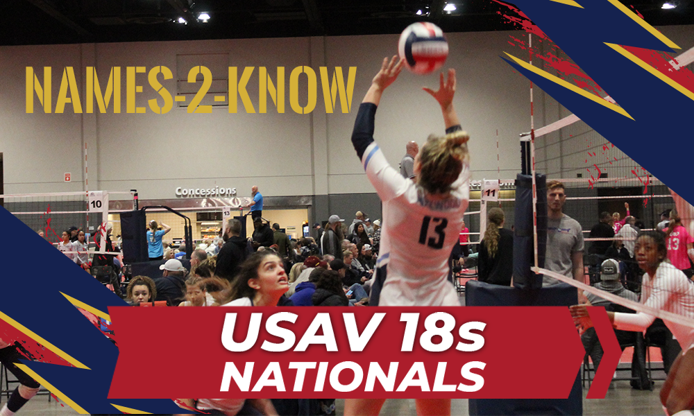 USAV 18's Nationals Names2Know Five Sensational Setters In The